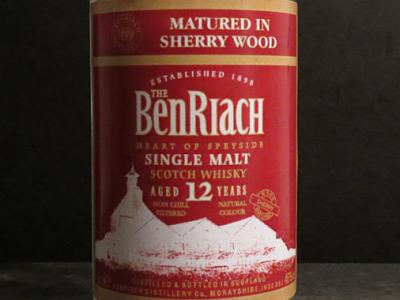 Benriach 12 Sherry Wood