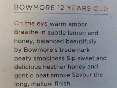 Bowmore 12