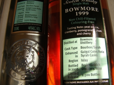 Bowmore 1999 10 MurrayMcDavid