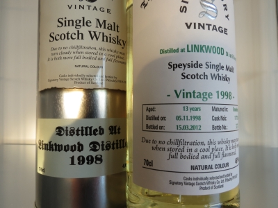 Linkwood 1998 13 Signatory