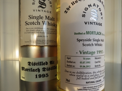 Mortlach 1995 16 Signatory