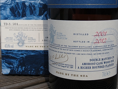 Talisker DestillersEdition 2001